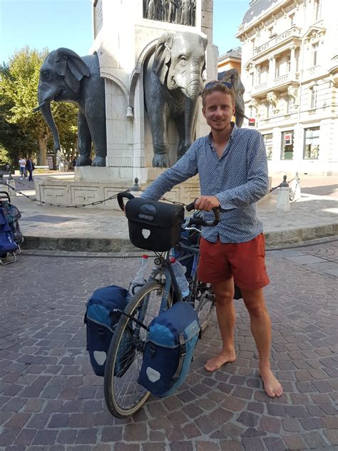 chambéry. Jérémy Lange de retour de son périple à vélo