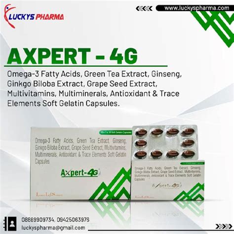 AXPERT - 4G Softgel Capsules Luckys Pharma Lab Pvt. Ltd.