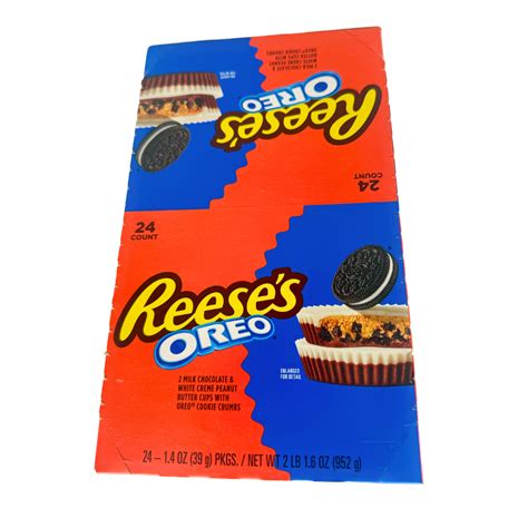 Reese's OREO Milk Chocolate Peanut Butter Cups - 1.4oz / 24ct – Blair ...