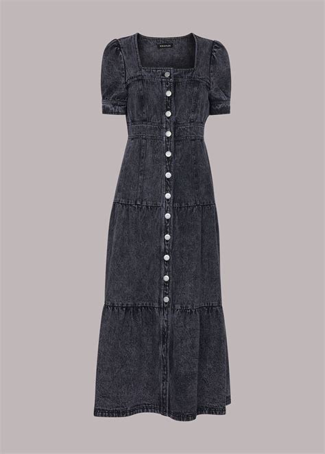 Acid Wash Acid Wash Denim Dress | WHISTLES
