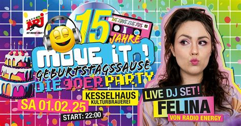 Move iT! – die 90er Party @ Kesselhaus, Kesselhaus in der ...