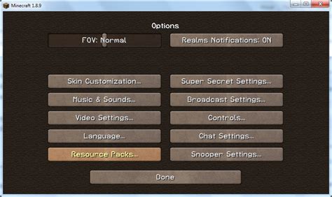 Image result for How to Get Resource Packs in Minecrarft Java Adition