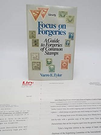 Buy Focus on Forgeries: A Guide to Forgeries of Common Stamps Book ...