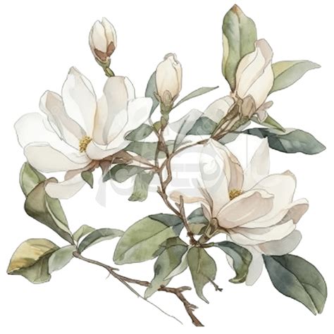Magnolia Clipart