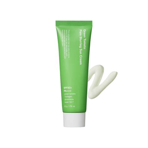 Sungboon Editor Green Tomato Pore Blurring Sun Cream SPF50+ PA++++