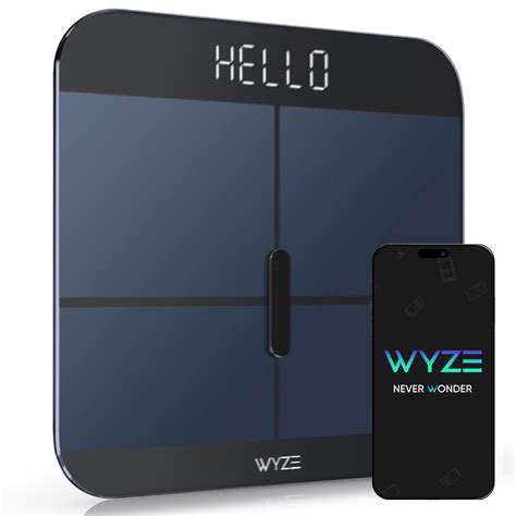 WYZE Smart Scale X for Body Weight, Digital Bathroom Scale for BMI ...