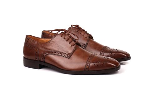Brogue Shoes Men: Italian Brogues, Mens Leather Brogues – Vittore ...