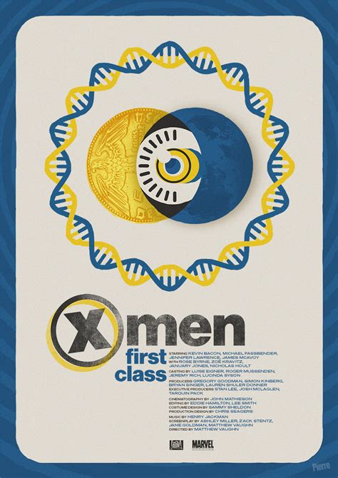 X-Men First Class (2011) | Poster By Pierremazdesigns - how long is x men first class