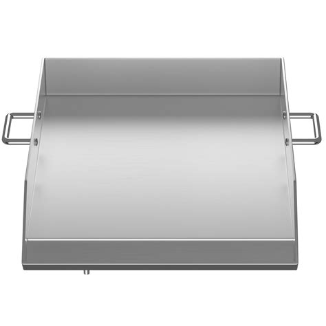 VEVOR Plancha de acero inoxidable, placa rectangular universal de 18 x ...