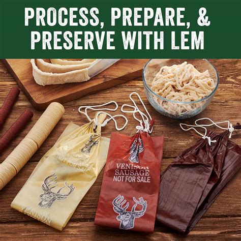 LEM Products Clear Smoked Collagen Casings, 19mm, India | Ubuy