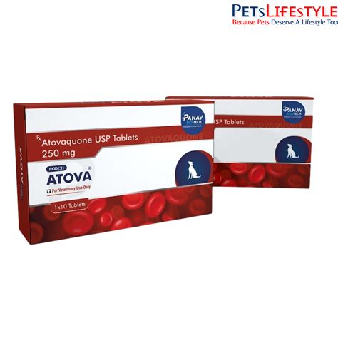 Panav Bio-Tech Pooch Atova Atovaquone 250 | Dog Medicine India