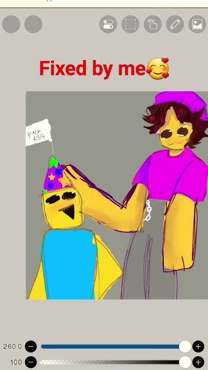 fixing r34 art #regretevator - YouTube