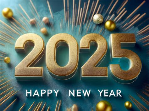 New Year, 2025, Greeting Card Free Stock Photo - Public Domain Pictures