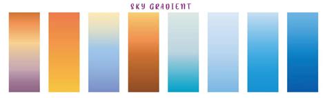 Image result for Gradient Color Chart