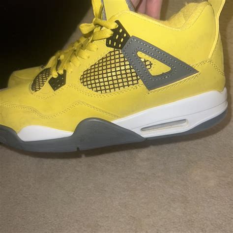 AIR JORDAN 4 RETRO LIGHTNING - Depop