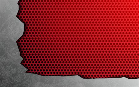 stract crack metal silver and red color background 17245796 Vector Art ...