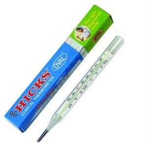 RC Hicks Oval Clinical Thermometer Oval Thermometer - RC : Flipkart.com