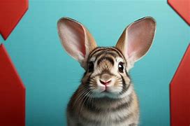 Image result for Cute Purple Baby Rabbit