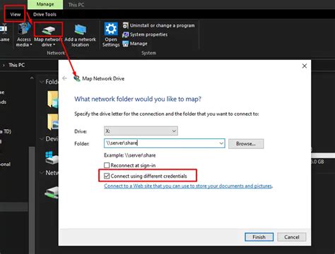 Image result for How to Change Target Path for Network Folder