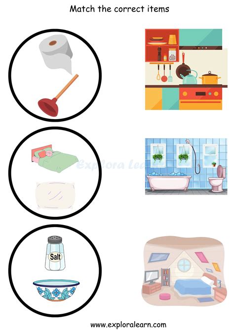 Parts Of The House Worksheet For Kindergarten Pdf - Infoupdate.org