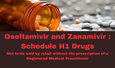 By Doctors' Prescription only: Oseltamivir and Zanamivir added into ...