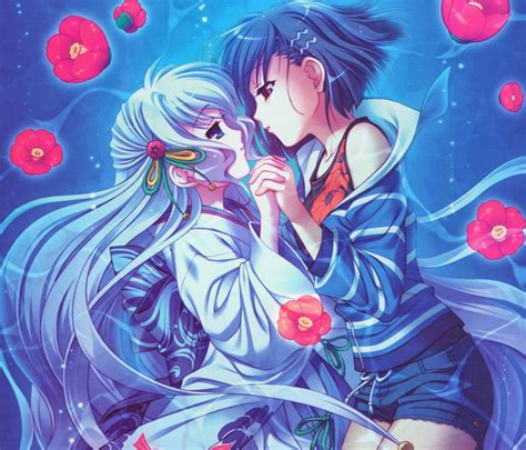 🔥 [50+] Anime Kissing Wallpapers | WallpaperSafari