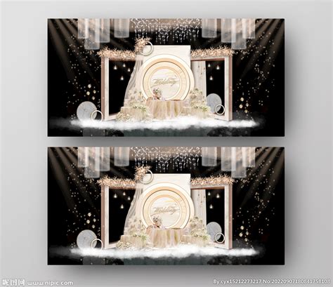 欧式婚礼效果图设计图__PSD分层素材_PSD分层素材_设计图库_昵图网nipic.com