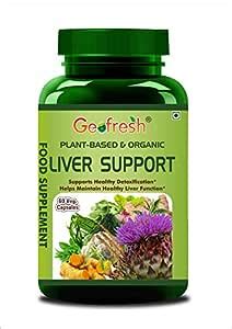 Geofresh Plant Based Liver Support Capsules : Amazon.in: Health ...