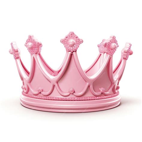 Premium Photo | Pink princess crown isolated