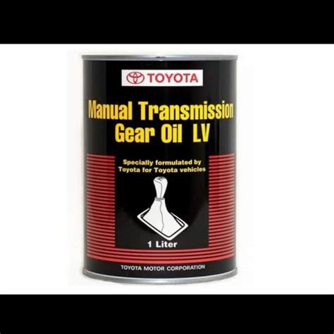 Toyota Manual Transmission Gear Oil at Ethan Fuhrman blog