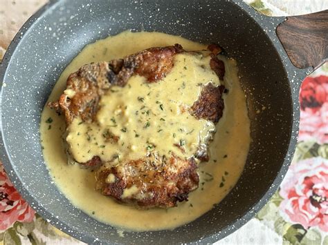 Pork Chops with Dijon Cream Sauce | The English Kitchen