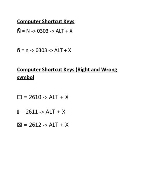 Image result for Basic Shortcut Keys of Computer PDF