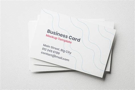 White Business Card Template 的图像结果