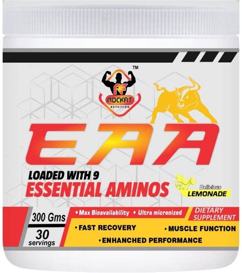 DS Energy ROCKFIT EAA (Essential Amino Acids) for Intra-Workout 300g ...