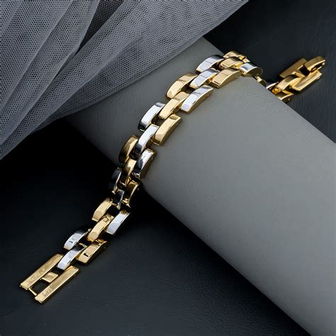 Unleash Power with Monster Gold Silver Bracelet – Shop Now