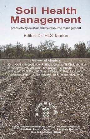 Amazon.in: Buy Soil Health Management Book Online at Low Prices in ...