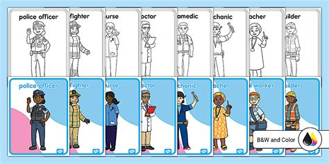 Lovely Ready-Made Community Helpers Posters | Twinkl USA