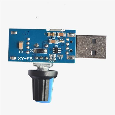 USB 12V DC Fan PWM Speed Controller Module – QuartzComponents