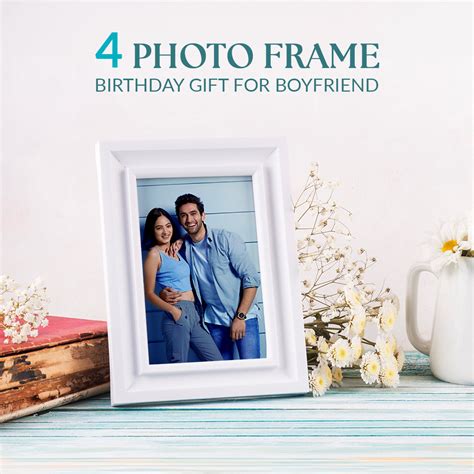 Photo frame for boyfriend birthday | ThreadVibe Living