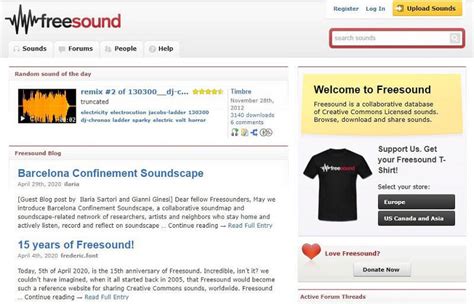 Image result for Freesound Sound Effects