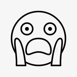 惊恐简笔画 的图像结果