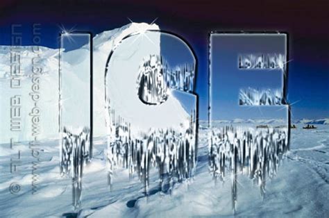 Image result for Photoshop Tutorials Ice Text