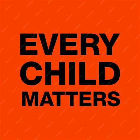 Premium Vector | Every child matters shirt design vector orange shirt ...