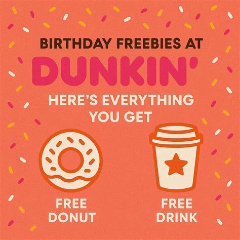 Birthday Freebies at Dunkin’ – Here’s Everything You Get — GripRoom