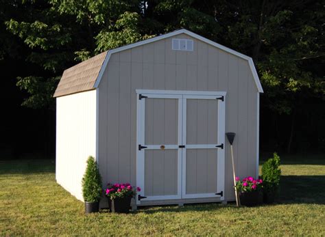 Little Cottage Company Value Gambrel 10X10 Barn (6' Sidewall) | Free ...