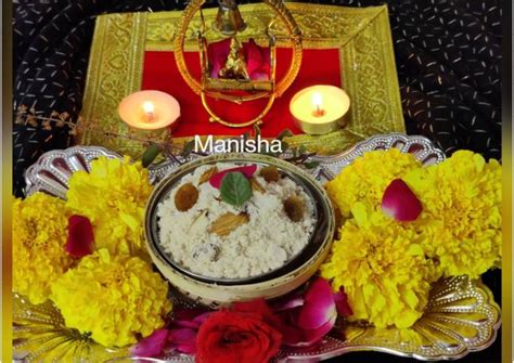 Janmashtami Special Maharashtrian Atta Panjiri 🌹🙏 Recipe by Manisha ...