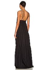 MATTHEW BRUCH Cross Strap Maxi Dress in Black | REVOLVE