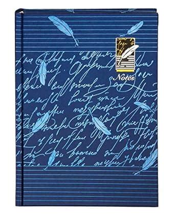 Nightingale Hard Cover Notebook - STD -Blue : Amazon.in: Office Products