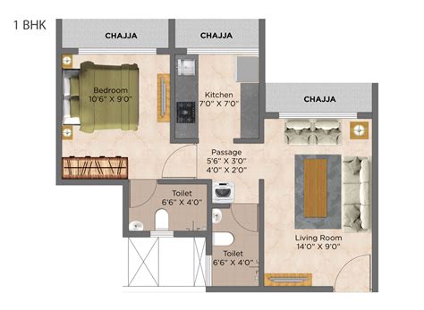 Aspira 206 Unit Layout