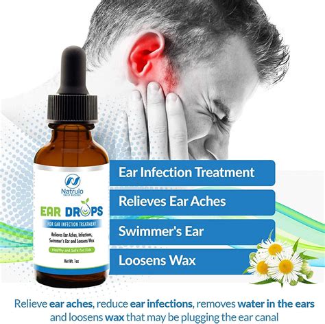 Natrulo Natural Ear Drops for Ear Infection Treatment - Homeopathic ...